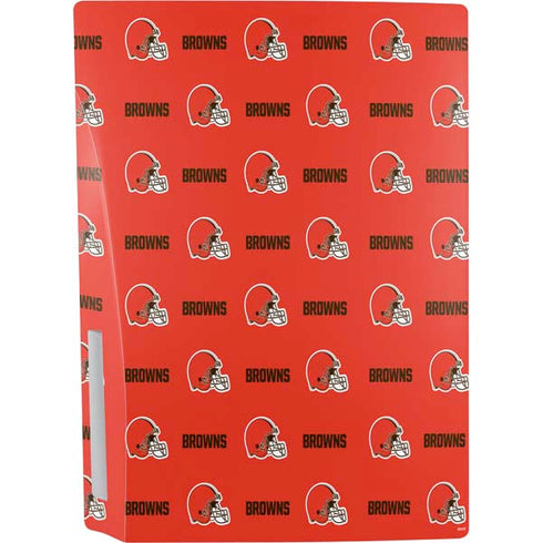 NFL Cleveland Browns Blitz Series PS5 Console Skin