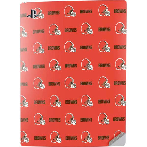 NFL Cleveland Browns Blitz Series PS5 Digital Edition Console Skin