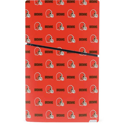 NFL Cleveland Browns Blitz Series PS5 Slim Digital Edition Bundle Skin