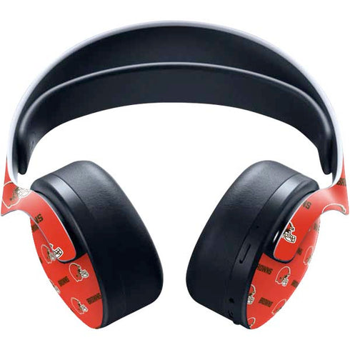 NFL Cleveland Browns Blitz Series PULSE 3D Wireless Headset for PS5 Skin