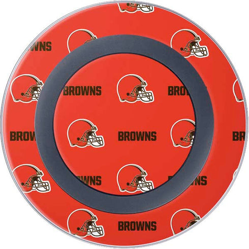 NFL Cleveland Browns Blitz Series Wireless Charger Skin