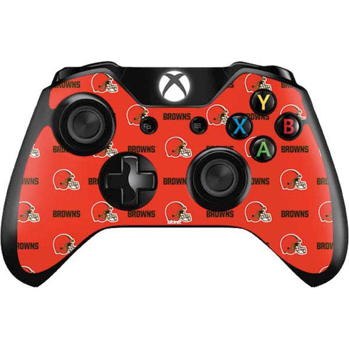 NFL Cleveland Browns Blitz Series Xbox One Controller Skin