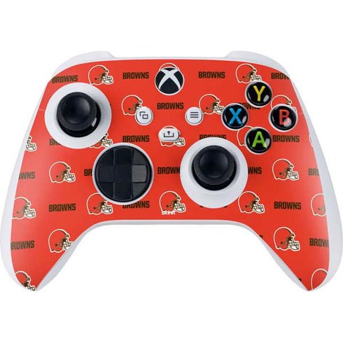 NFL Cleveland Browns Blitz Series Xbox Series S Controller Skin