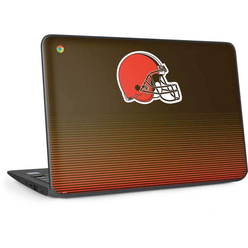 NFL Cleveland Browns Breakaway HP Chromebook Skin