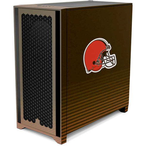 NFL Cleveland Browns Breakaway Corsair 4000D Tempered Glass Mid-Tower ATX Case Skin
