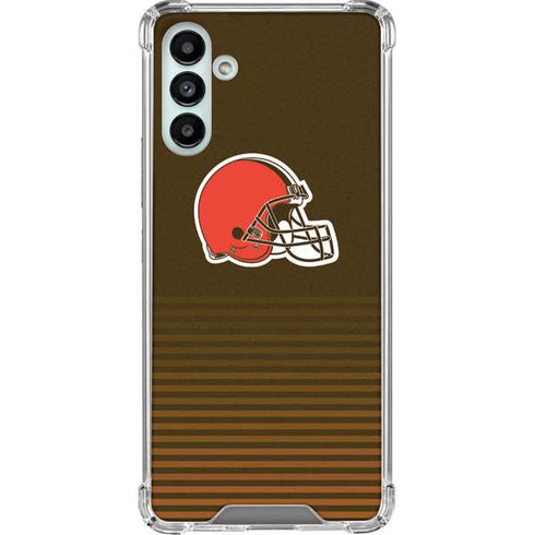 NFL Cleveland Browns Breakaway Galaxy A13 5G Clear Case