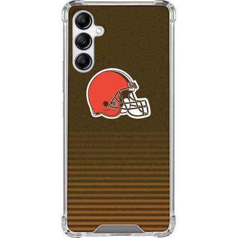 NFL Cleveland Browns Breakaway Galaxy A14 5G Clear Case