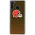 NFL Cleveland Browns Breakaway Galaxy A21 Clear Case