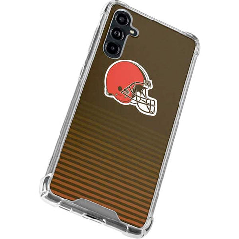 NFL Cleveland Browns Breakaway Galaxy A54 5G Clear Case