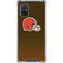 NFL Cleveland Browns Breakaway Galaxy A71 5G Clear Case