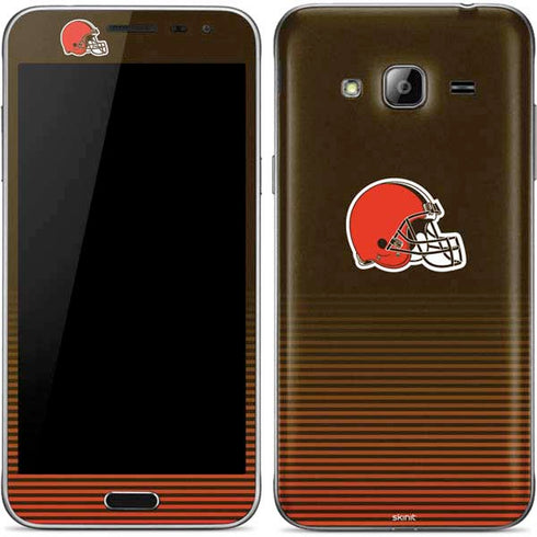 NFL Cleveland Browns Breakaway Galaxy J3 Skin