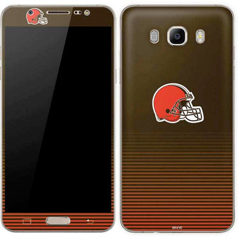 NFL Cleveland Browns Breakaway Galaxy J7 Skin