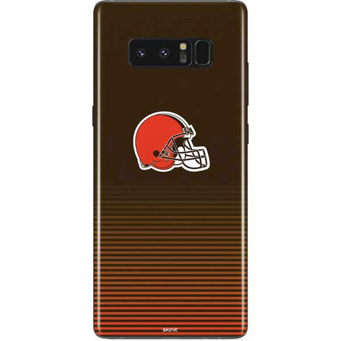 NFL Cleveland Browns Breakaway Galaxy Note 8 Skin