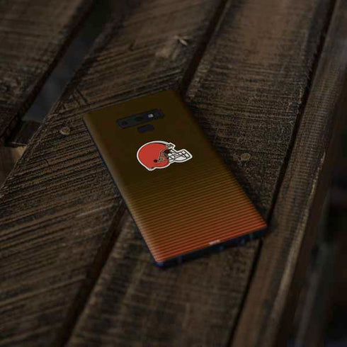 NFL Cleveland Browns Breakaway Galaxy Note 9 Skin
