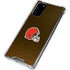 NFL Cleveland Browns Breakaway Galaxy Note20 5G Clear Case
