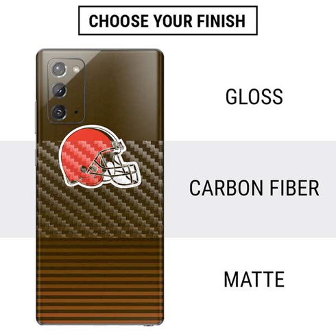 NFL Cleveland Browns Breakaway Galaxy Note20 5G Skin