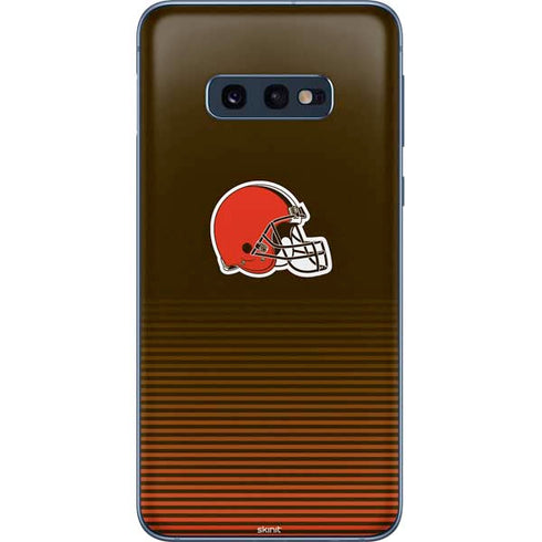 NFL Cleveland Browns Breakaway Galaxy S10e Skin