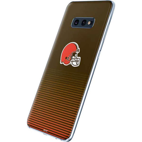 NFL Cleveland Browns Breakaway Galaxy S10e Skin