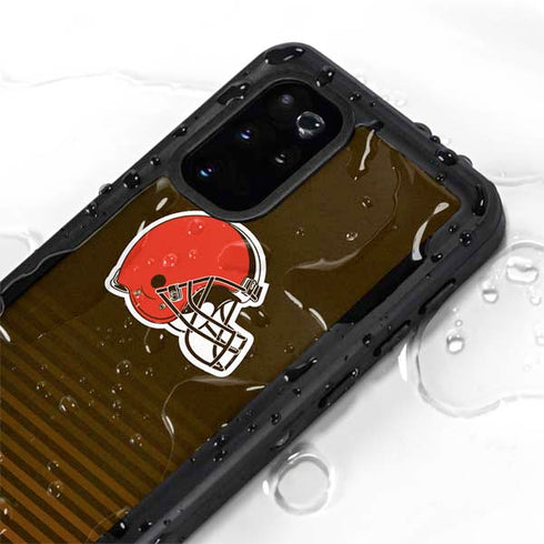 NFL Cleveland Browns Breakaway Galaxy S20 Plus Waterproof Case
