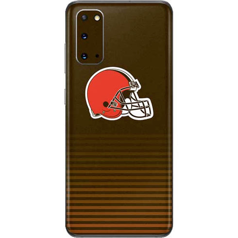 NFL Cleveland Browns Breakaway Galaxy S20 Skin