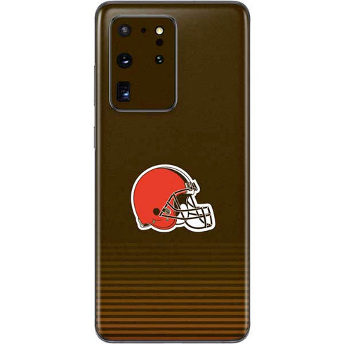 NFL Cleveland Browns Breakaway Galaxy S20 Ultra 5G Skin