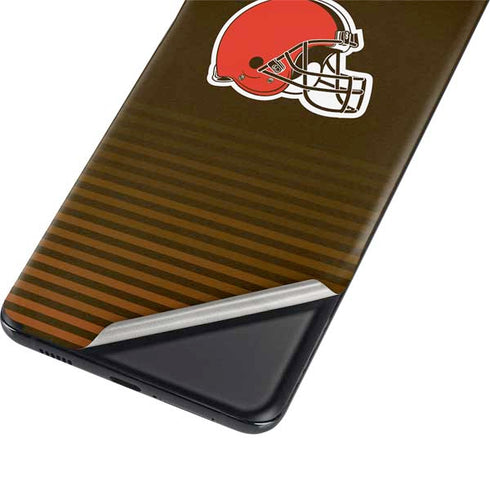 NFL Cleveland Browns Breakaway Galaxy S21 Ultra 5G Skin