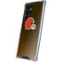 NFL Cleveland Browns Breakaway Galaxy S22 Ultra Clear Case