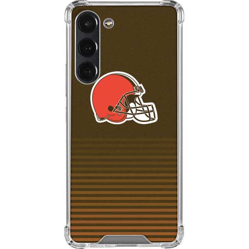 NFL Cleveland Browns Breakaway Galaxy S23 Plus Clear Case