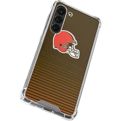 NFL Cleveland Browns Breakaway Galaxy S23 Plus Clear Case