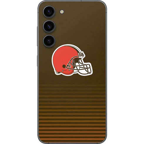 NFL Cleveland Browns Breakaway Galaxy S23 Plus Skin