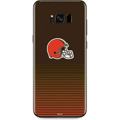 NFL Cleveland Browns Breakaway Galaxy S8 Plus Skin