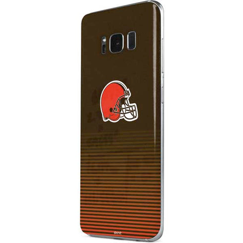 NFL Cleveland Browns Breakaway Galaxy S8 Plus Skin