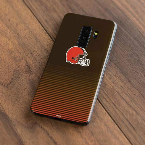 NFL Cleveland Browns Breakaway Galaxy S9 Plus Skin