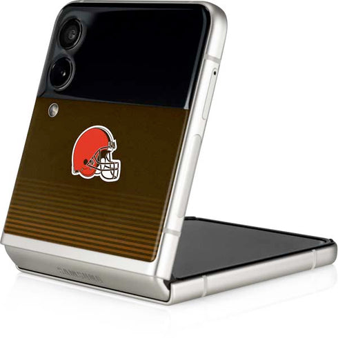 NFL Cleveland Browns Breakaway Galaxy Z Flip4 5G Skin