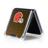NFL Cleveland Browns Breakaway Galaxy Z Flip5 5G Clear Case