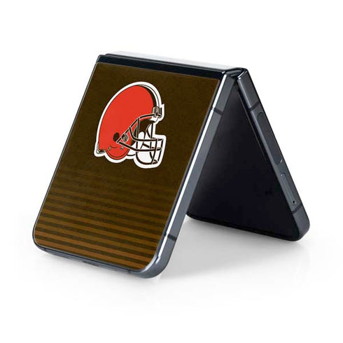 NFL Cleveland Browns Breakaway Galaxy Z Flip5 5G Skin