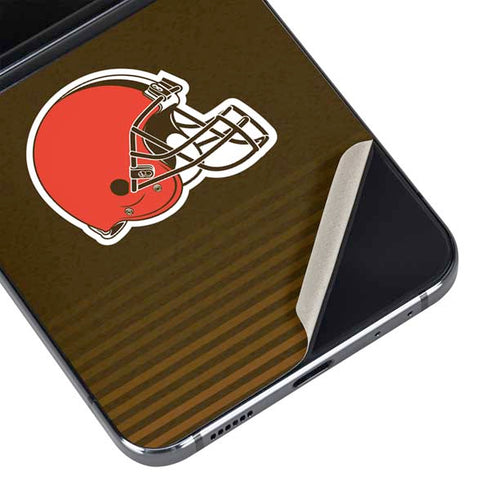 NFL Cleveland Browns Breakaway Galaxy Z Flip5 5G Skin