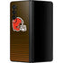 NFL Cleveland Browns Breakaway Galaxy Z Fold3 5G Skin