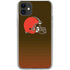 NFL Cleveland Browns Breakaway iPhone 11 Clear Case