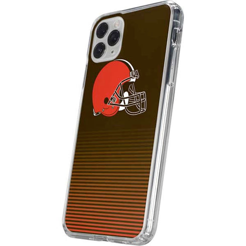 NFL Cleveland Browns Breakaway iPhone 11 Pro Clear Case