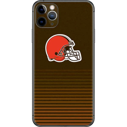NFL Cleveland Browns Breakaway iPhone 11 Pro Max Skin