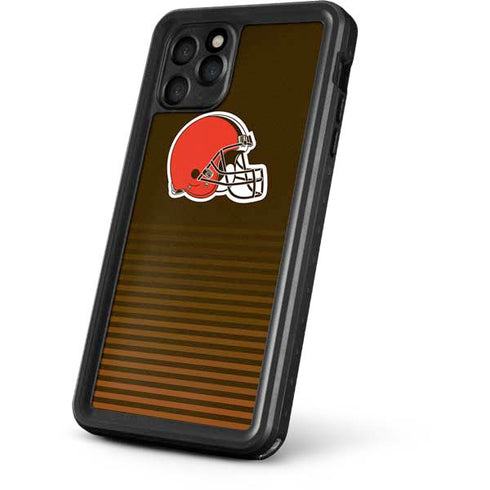 NFL Cleveland Browns Breakaway iPhone 11 Pro Waterproof Case
