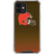 NFL Cleveland Browns Breakaway iPhone 12 Mini Clear Case