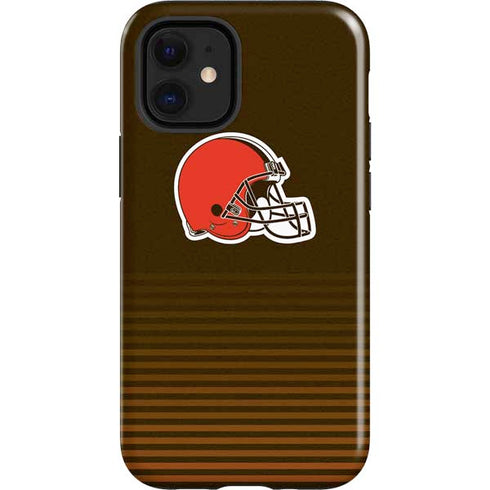 NFL Cleveland Browns Breakaway iPhone 12 Mini Impact Case