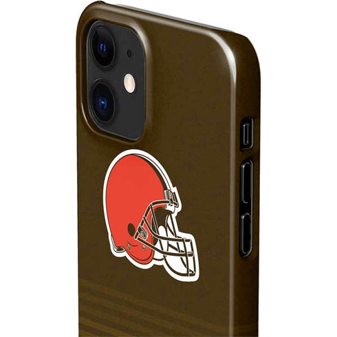 NFL Cleveland Browns Breakaway iPhone 12 Mini Lite Case