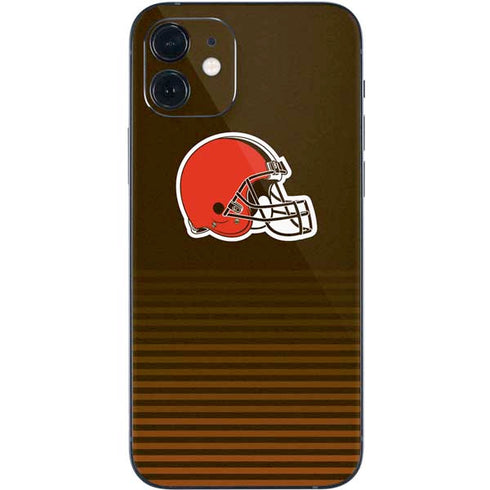 NFL Cleveland Browns Breakaway iPhone 12 Mini Skin