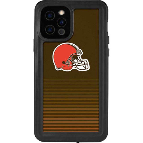 NFL Cleveland Browns Breakaway iPhone 12 Pro Waterproof Case