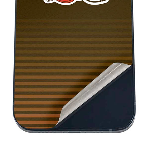 NFL Cleveland Browns Breakaway iPhone 12 Skin