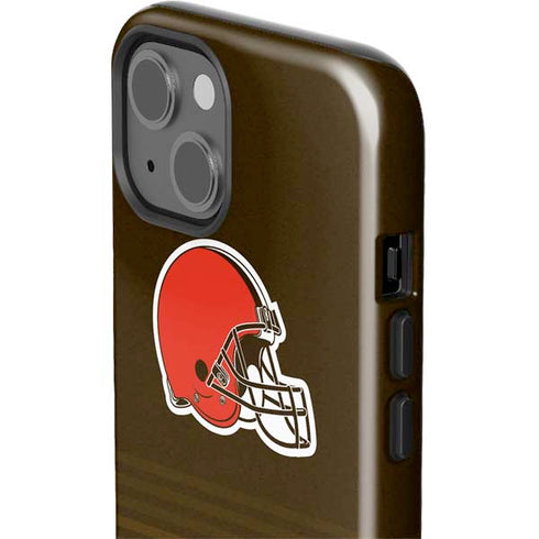 NFL Cleveland Browns Breakaway iPhone 14 Plus Impact Case