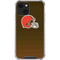 NFL Cleveland Browns Breakaway iPhone 15 Plus Clear Case
